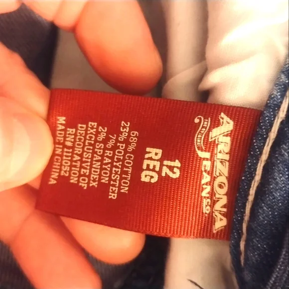 Girls Arizona  Skinny Jeans  Size Regular 12 - Picture 13 of 16